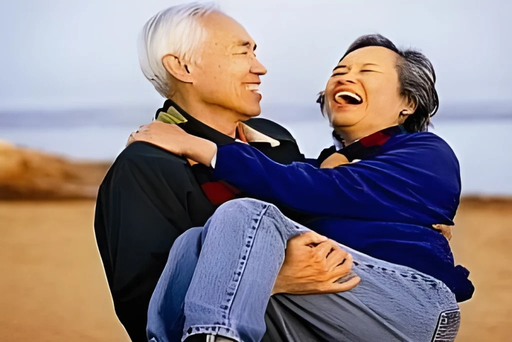 Senior Asian couple